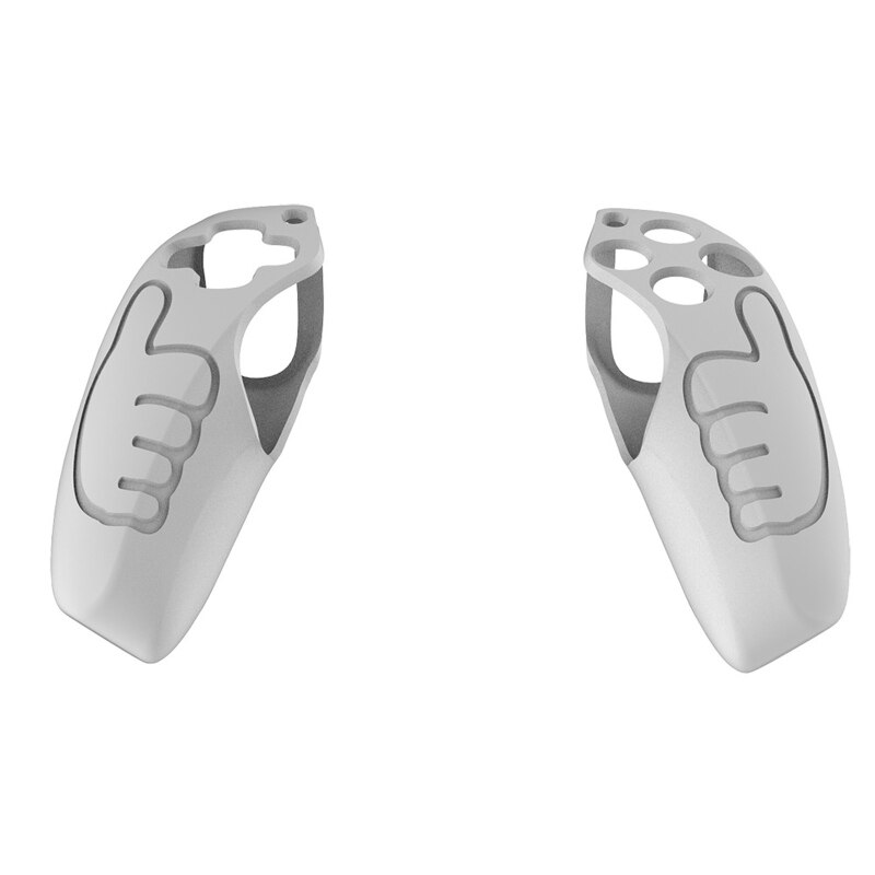 Soft Silicone Gel Rubber Case Cover For -SONY PS5 handle Protection Case: White