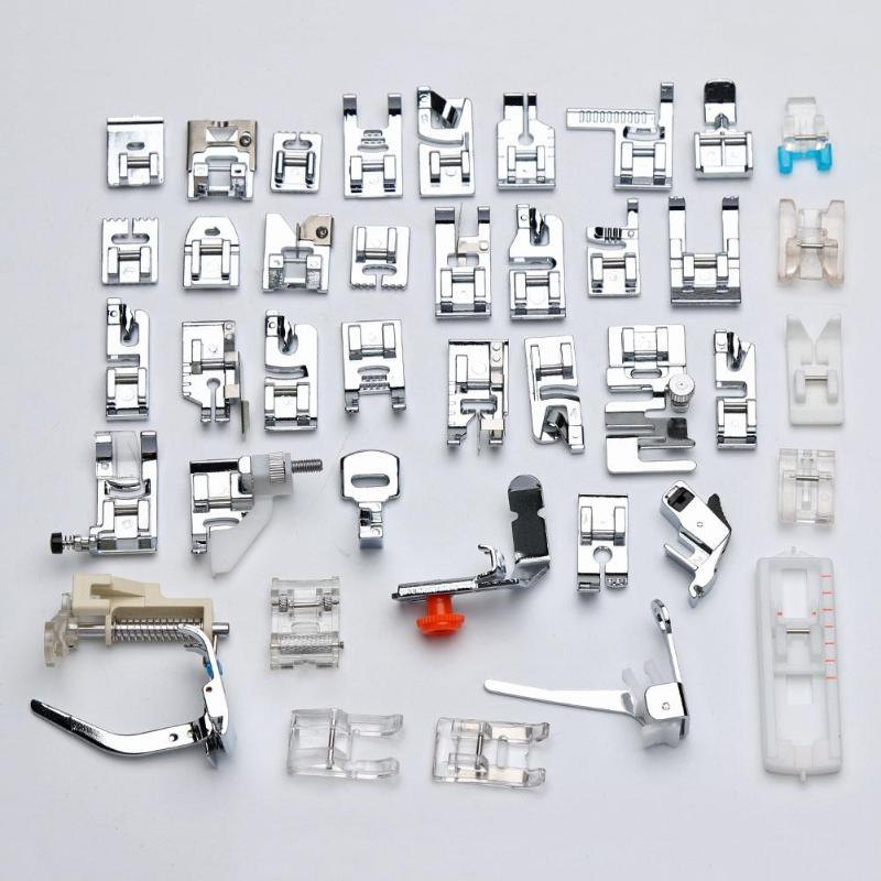 32/42/48/52/62 pièces Machine à coudre multifonction presseur pied presse pieds Machines à coudre pieds Kit pour frère chanteur Kit de couture