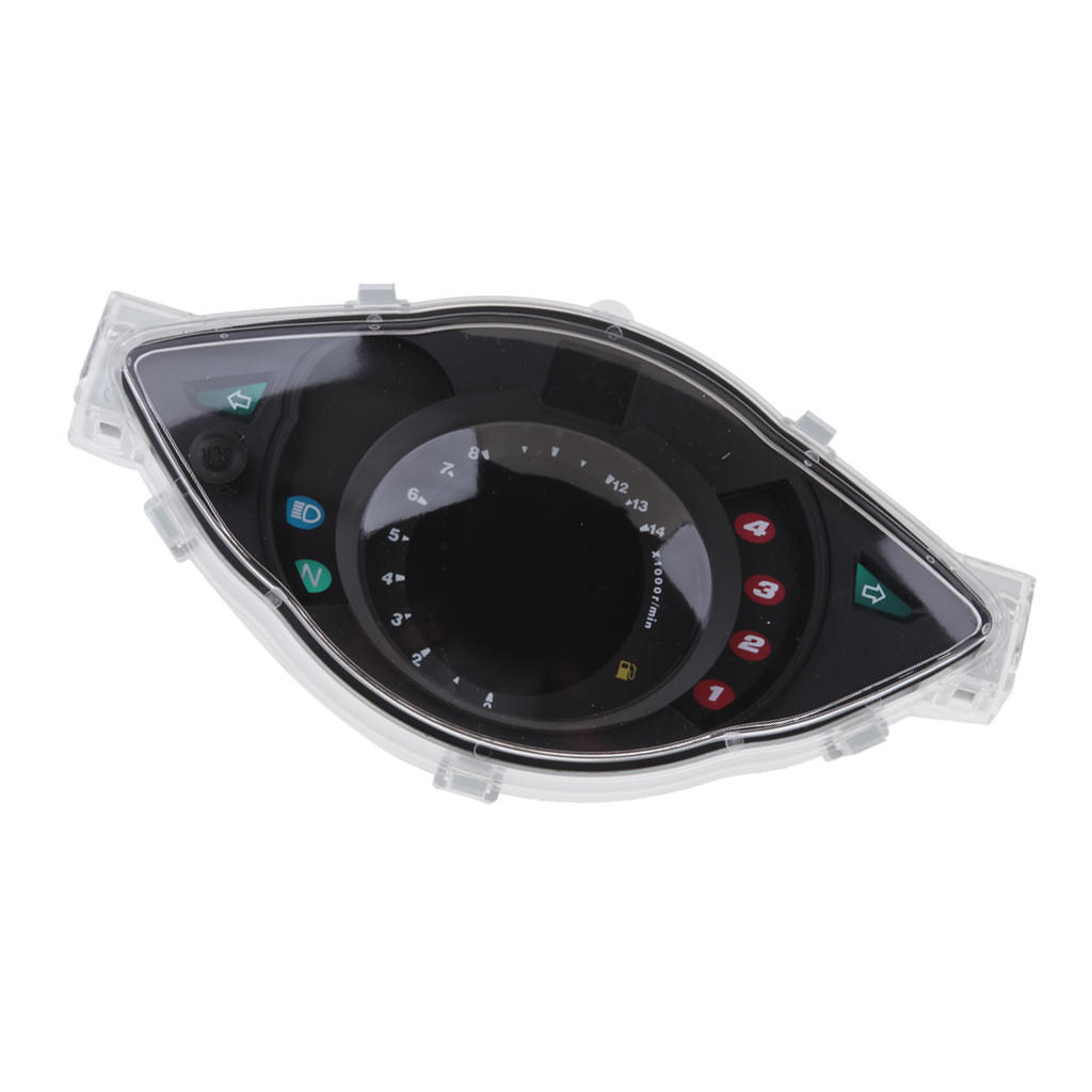 Motorfiets Digitale Motor Tach Urenteller Toerenteller Gauge Inductieve Display Voor Motorfiets Motor Marine Dc 12V Batterij