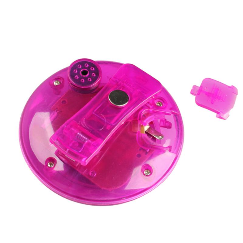 LCD Digital Kitchen Countdown Timer Alarm with Stand White Kitchen Timer Practical Cooking Timer Round Magnetic Alarm Clock