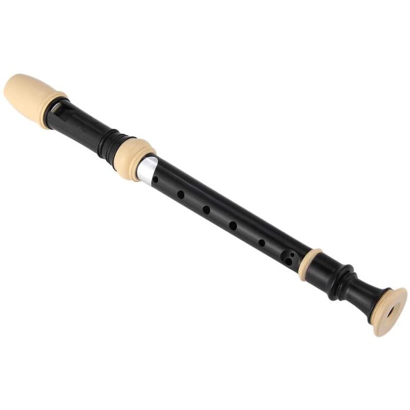 8 hål diskant flöjt sopran instrument tysk typ trä bärbar 8- hål musikalisk flöjt lång blockflöjt utbildningsverktyg: Default Title