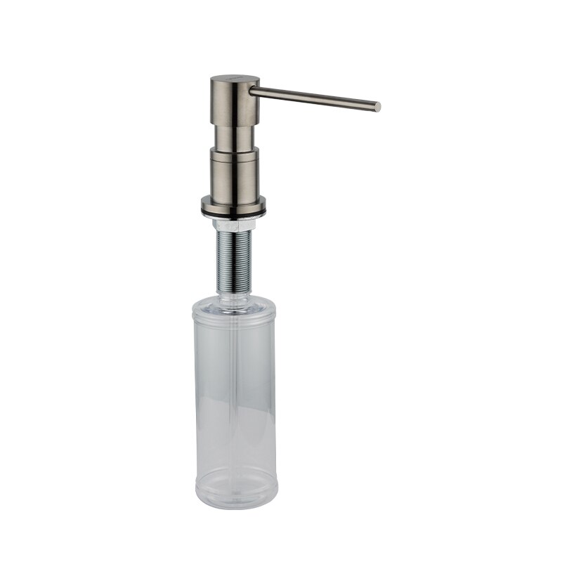 GAPPO Liquid Soap Dispenser Deck Mounted Kitchen Soap Dispensers Brass Built in Counter top Dispenser: G402-5