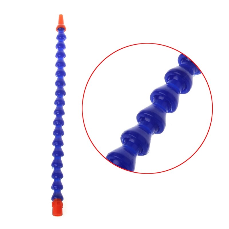 Hngchoige Plastic 10 Stuks Ronde Nozzle 1/4PT Blauw Oranje Flexibele Olie Koelvloeistof Pipe Slang Niet Giftig En lange Levensduur