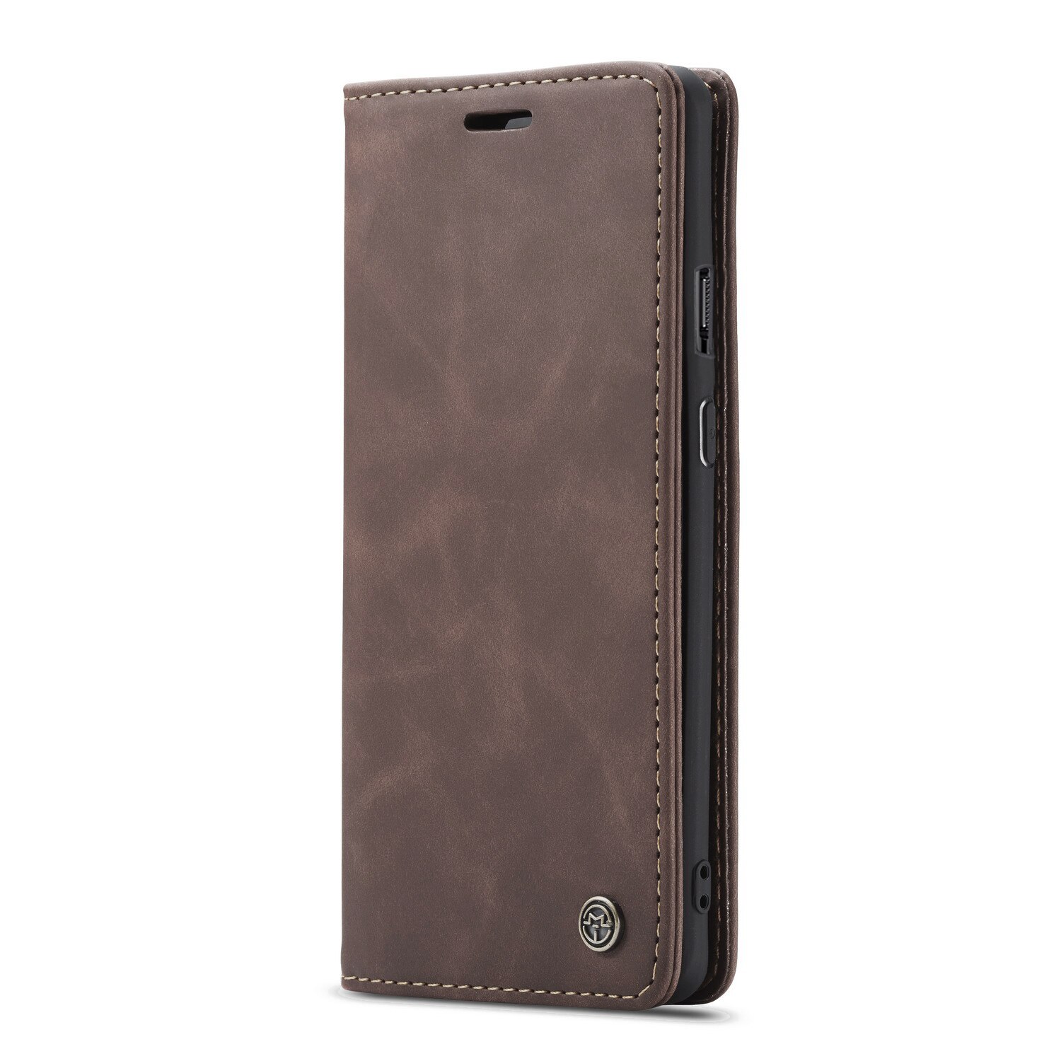 Luxury Book Stand Protective Cover For Samsung Galaxy A50 Case 6.4" Vintage Leather Flip Case for Samsung A50 Case A 50 Fundas: Brown