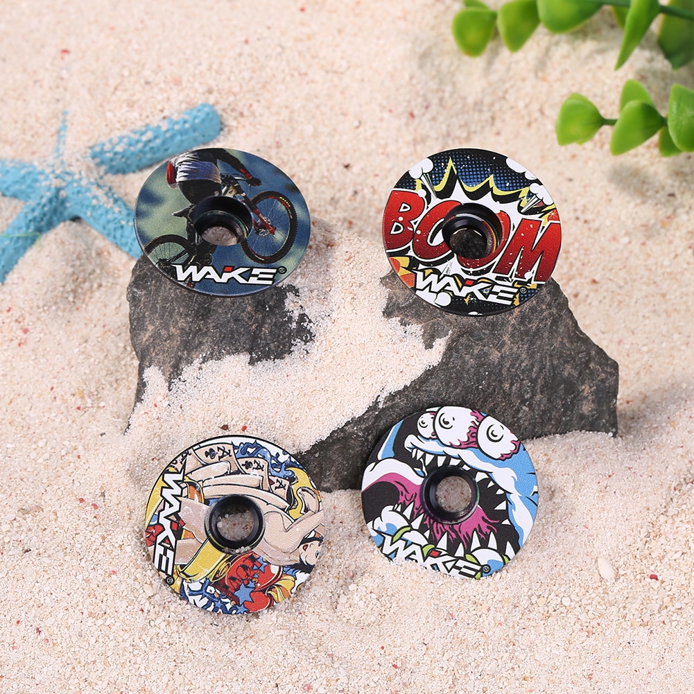 WAKE Bicycle Headset Fork Top Cap CNC MTB Mountain Bike Stem Top Cover Cycling Equipment Accessories