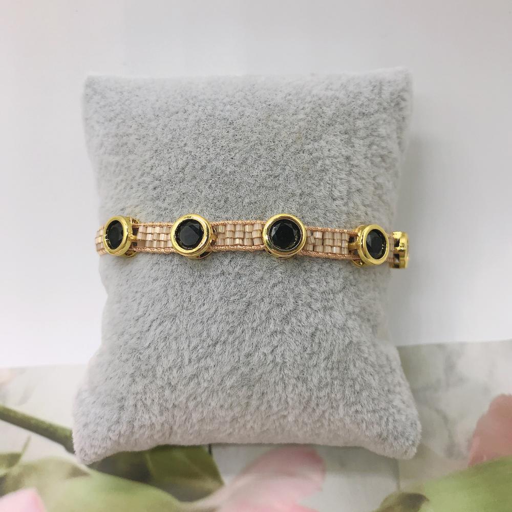 BLUESTAR MIYUKI bracciale occhio turco bracciale Color oro rame perline Pulseras Mujer Moda Shell gioielli fatti a mano bracciale