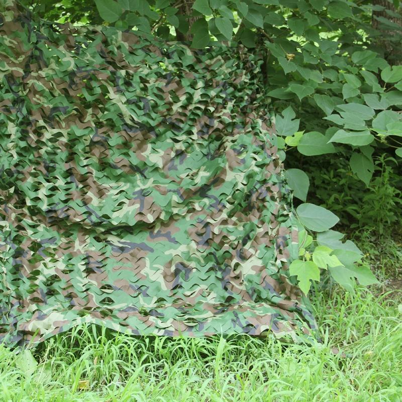 Reinforced Camouflage Nets 3D Leaf Privacy Protection Camo Netting Pool Beach Sunshade Sail Forest Garden Decoration Landscape