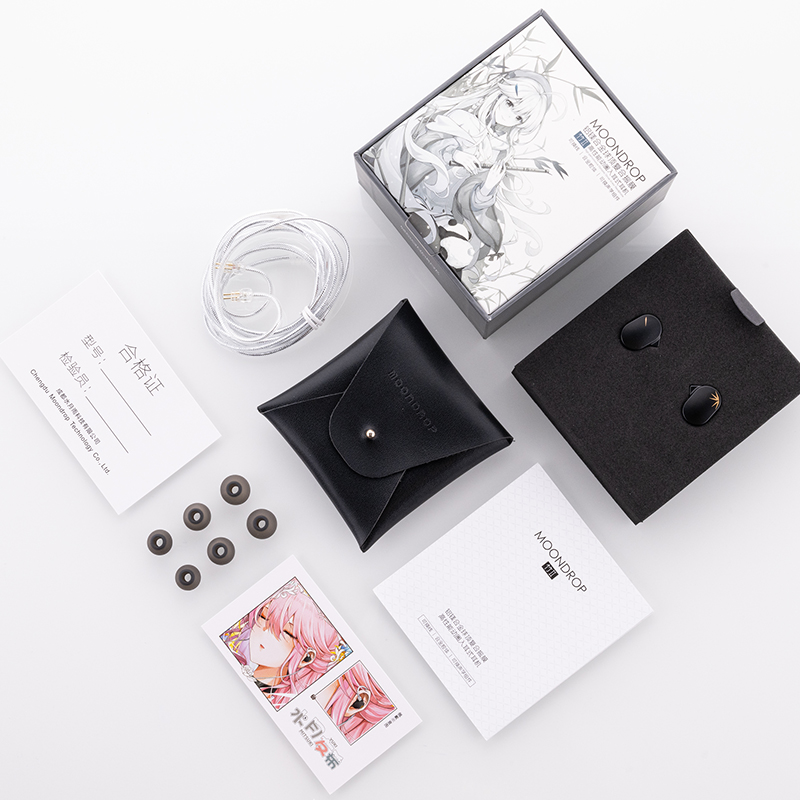 MOONDROP CHU II Auriculares intrauditivos Controlador dinámico de alto rendimiento Cable intercambiable IEMs