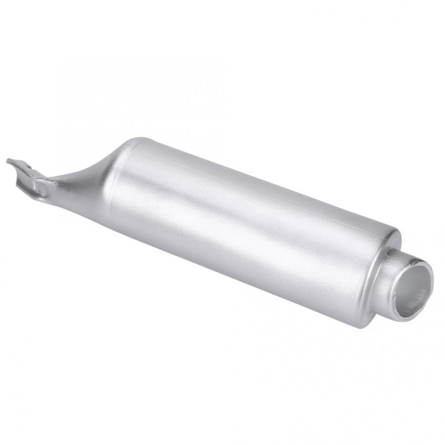 Bike Turbo Pipe Exhaust System Sound Motorcycle Megaphone Bike Installation Spoke Turbo Exhaust Pipe Bicycle parts