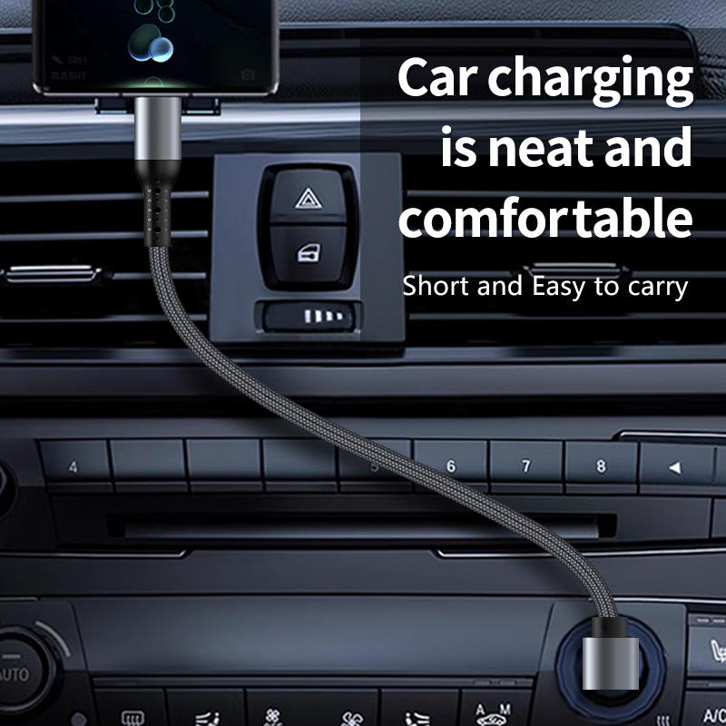 Cablu de încărcare rapidă tip c la tip c/lightning pentru iphone 15/16 și mai mult și cablu de încărcare pentru smartphone carplay/carlife