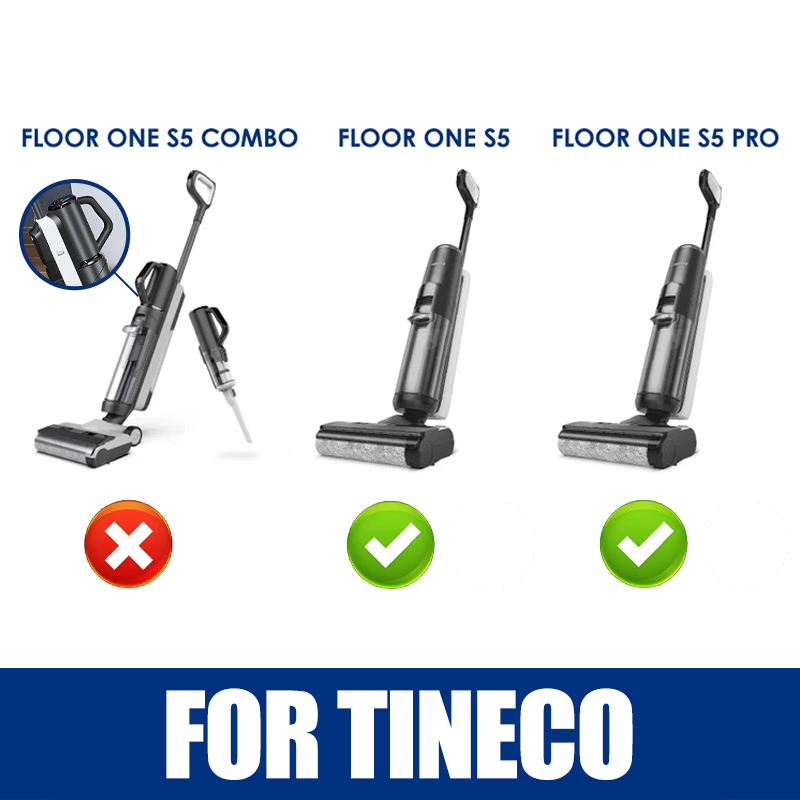 Accessori originali per Tineco pavimento uno S5/S5 pro 2 Serbatoio acqua secca e bagnata Rullo spazzola Portafiltro HEPA Parti per aspirapolvere