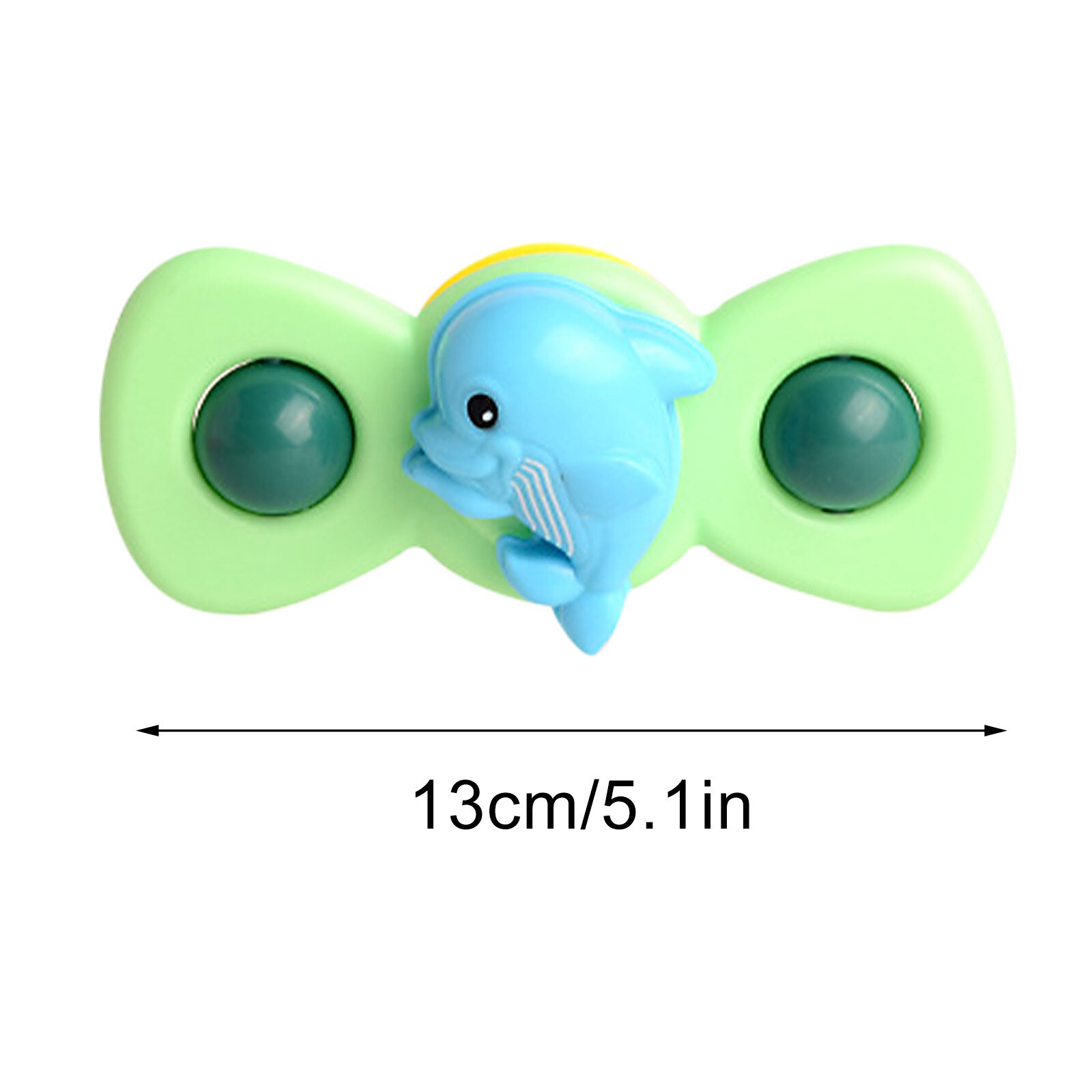 Suction Cup Rotating Top Toys Suction Cup Baby Swimming Toys And Baby Bath Toys Sucker Suction Cup Fun Game Baby Teether Toys