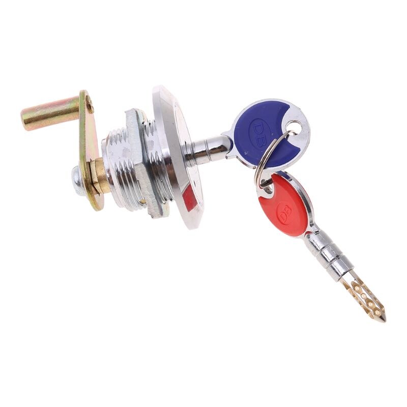 Emergency Safe Deposit Box Lock Key Anti-theft Lock With Encryption Keys Copper Cylinder