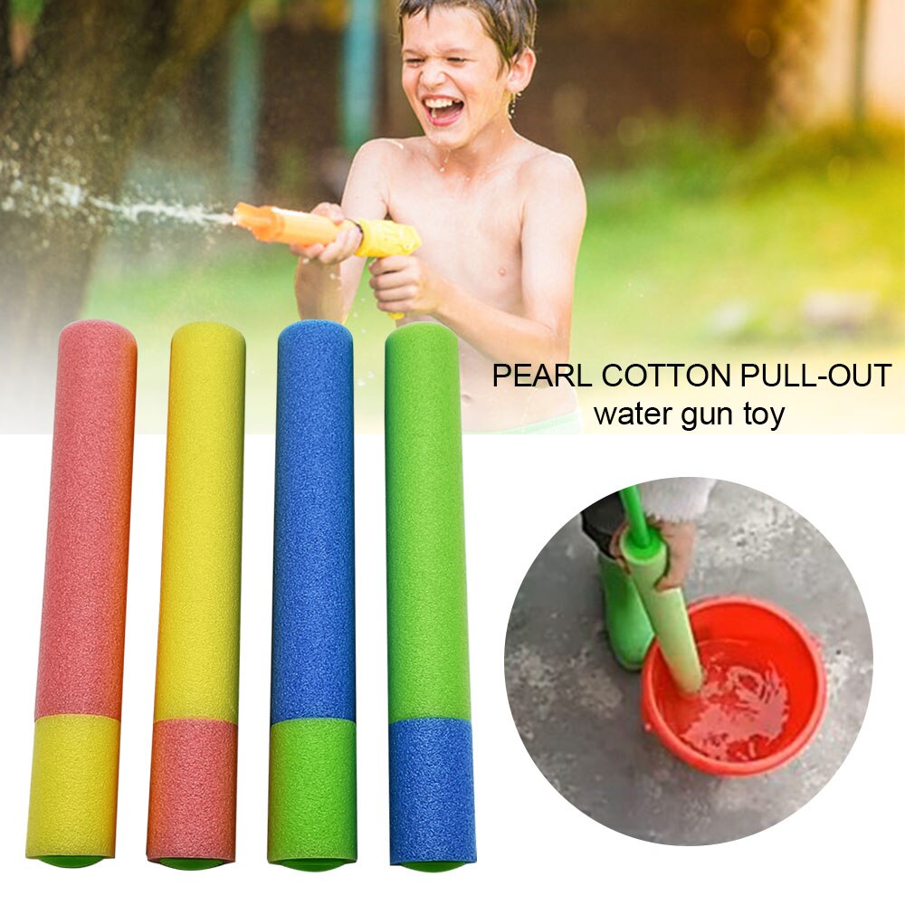 6 Stks/set Kleurrijke Waterkanon Speelgoed Outdoor Zomer Zwembad Tuin Water Speelgoed Kids Kind Party Beach Cartoon Waterkanon set