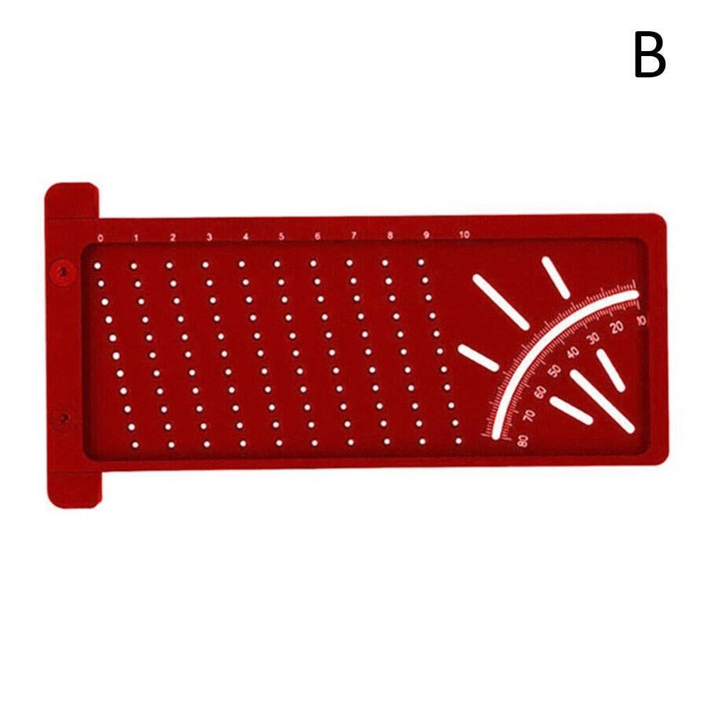 Puuseppä kulmamittaus puuntyöstö toimenpide työkalu mittari viivaimet t-tyyppi 100mm p1 u 6: B