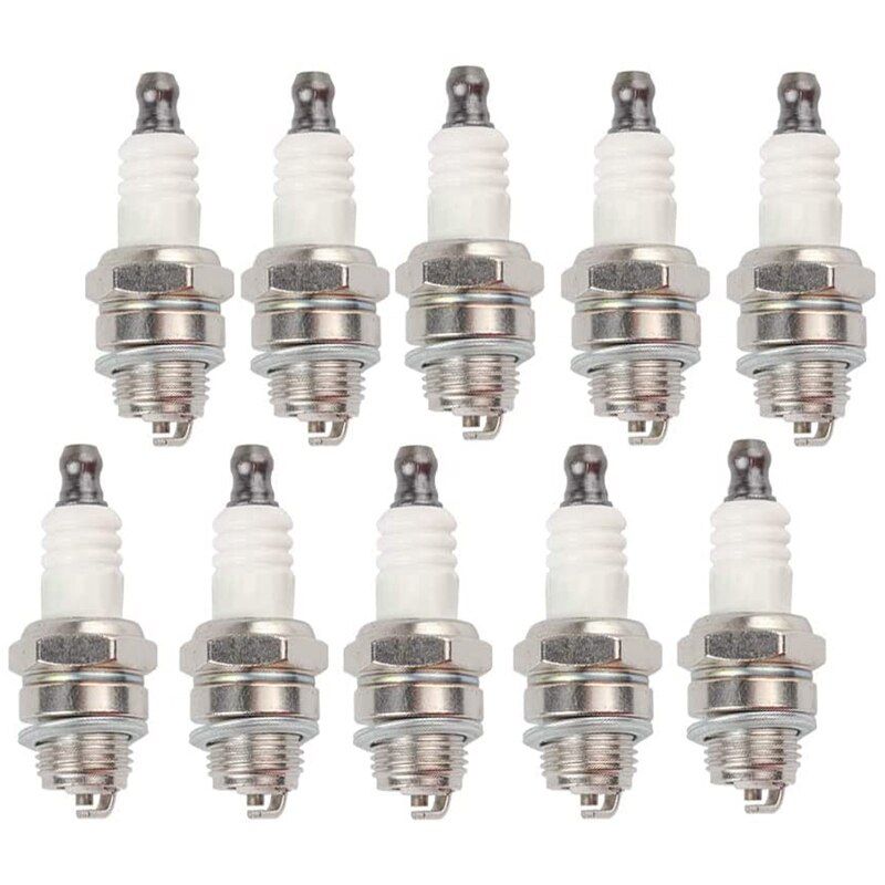 Bujía L7T para cortadora, soplador, motosierra, desbrozadora, cortacésped, 10 Uds.