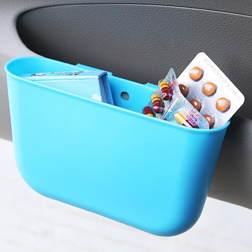 Multifunction Portable Mini Vehicle Auto Car Garbage Dust Case Holder Waterproof Box Bin Trash Rubbish Can Storage
