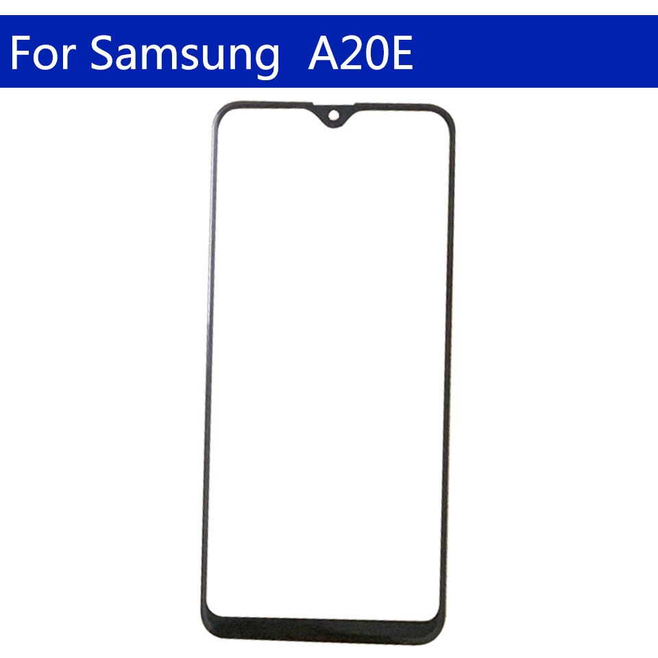 Für Samsung Galaxis A20E A202F berühren Bildschirm Vorderseite Glas Tafel Digitizer Vorderen Äußeren Glas berühren Sensor Reparatur Teile