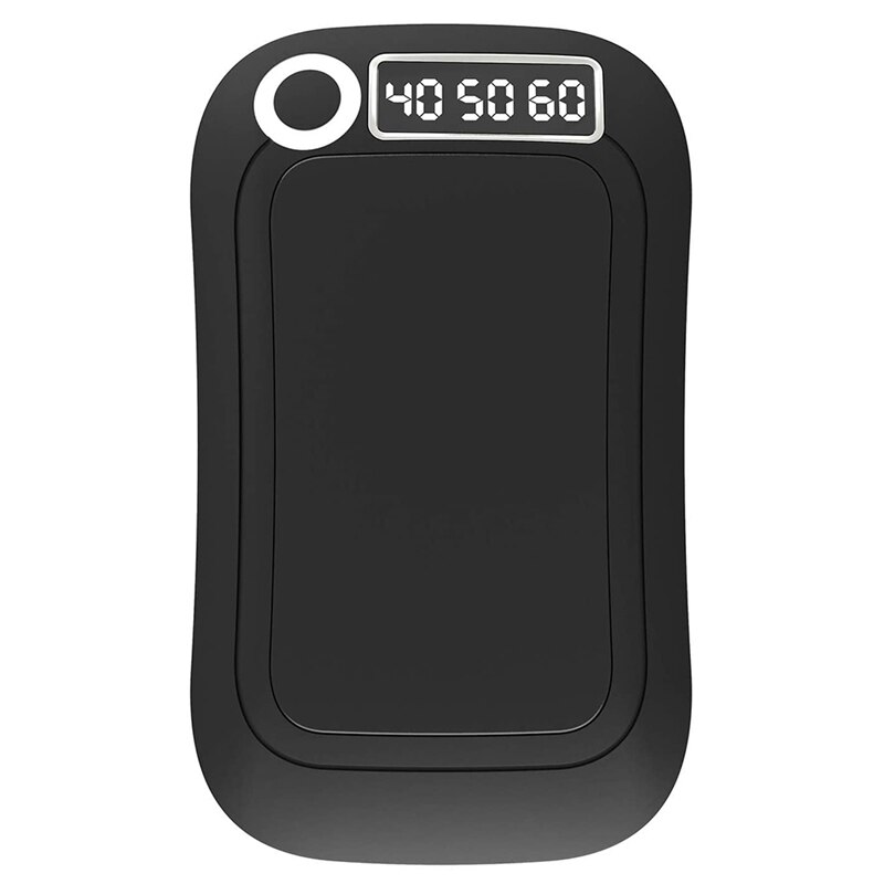 Rechargeable Hand Warmers, 10000MAh Reusable Hand Warmers, Portable USB Hand Warmer Battery Pocket Warmer: Black