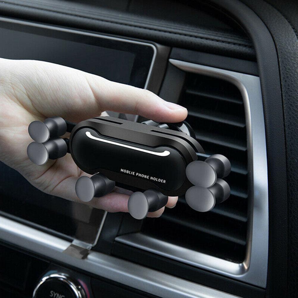 Universele Gravity Auto Mobiele Telefoon Holder Air Vent Auto Cradle Mount Outlet Interieur Producten Stand Anti-Shake Stand Toegang
