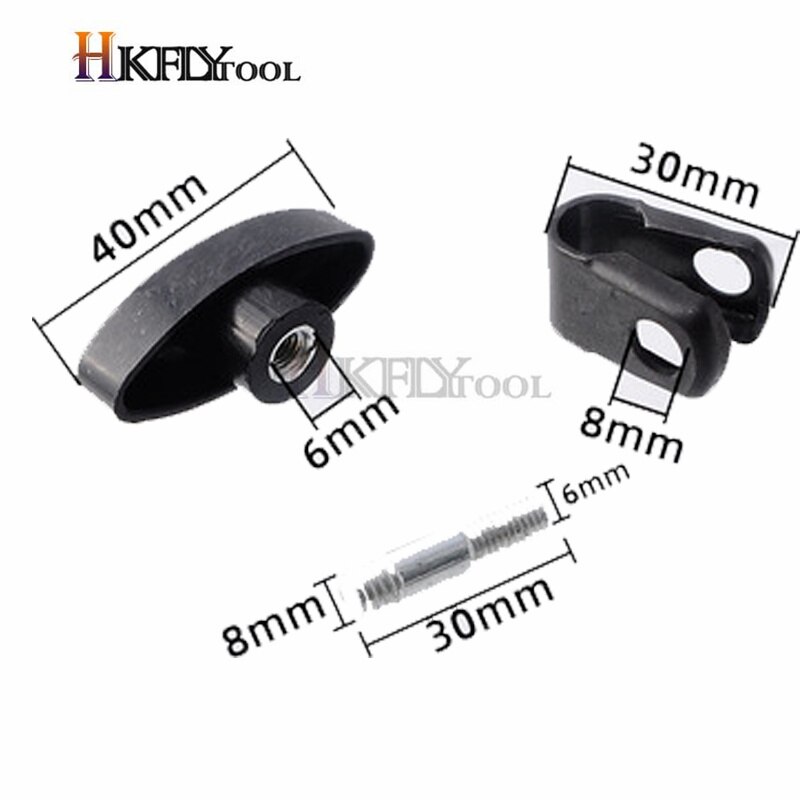 Portable Sleeve Lever Dial Gauge Swivel Dovetail Clamp Tungsten Steel Dial Test Indicator Clamp 4/6/8mm Hole Micrometer Holder: Type 9