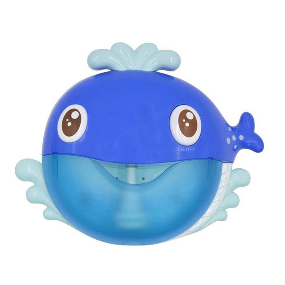 Baby Bath Bubble Machine Bathroom Accessories Sets Big Frogs Automatic Bubble Maker Blower Music Maker Bathtub Soap Machine