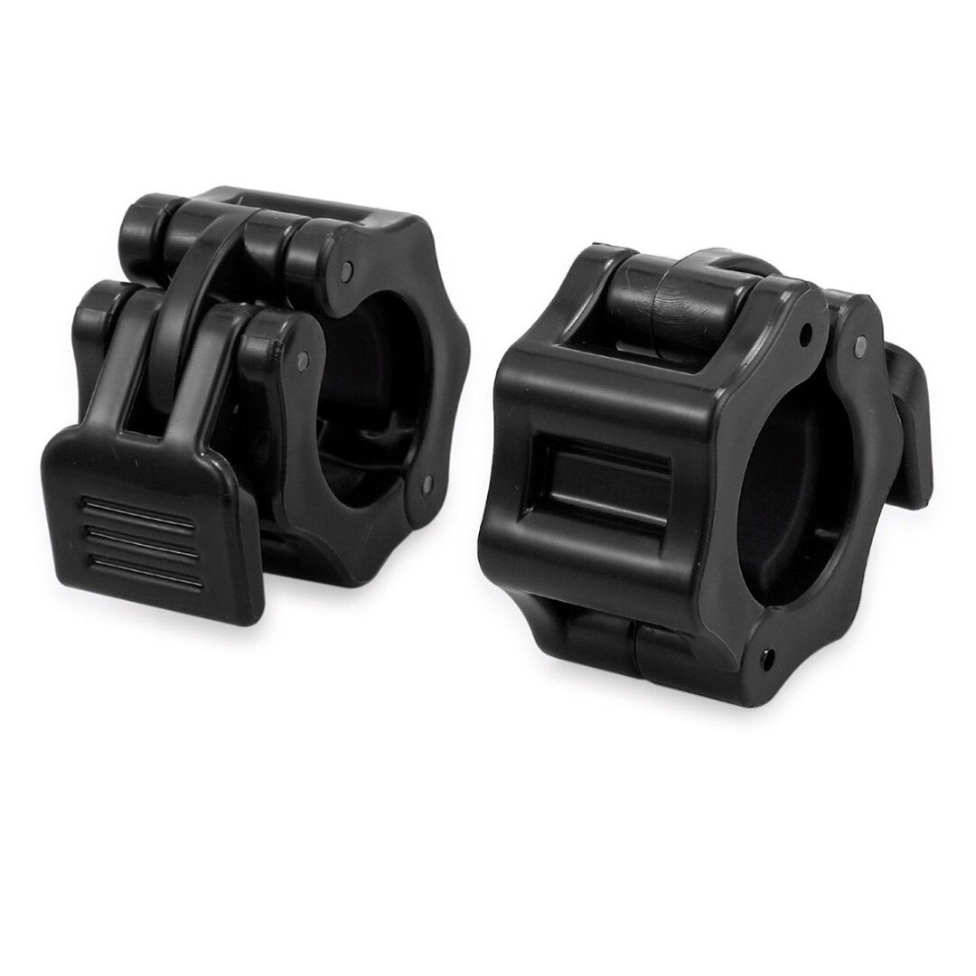 1 Pair Olympic 2" Spinlock Collars Barbell Collar Lock Dumbell Clips Clamp Weight lifting Bar Gym Dumbbell Fitness Body Building