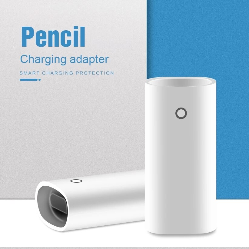 Adapter ładujący EnohpLX kompatybilny z ołówkiem Apple, złącze żeńskie do żeńskiego złącza ładowarki do rysika iPad do ołówka apple