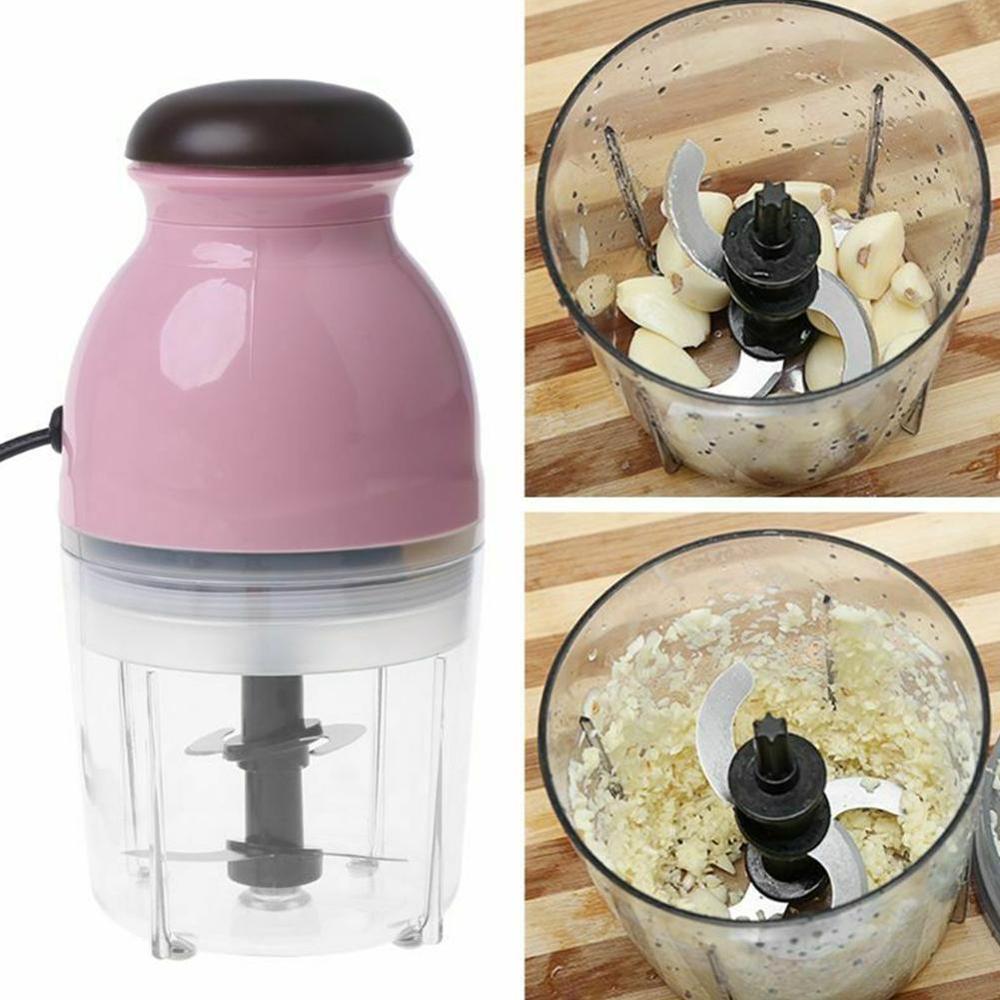 Automatic Powerful EU/US Plug Mini Electric Meat Grinder Food Fruit Vegetable Processor Chopper Blender F0O2
