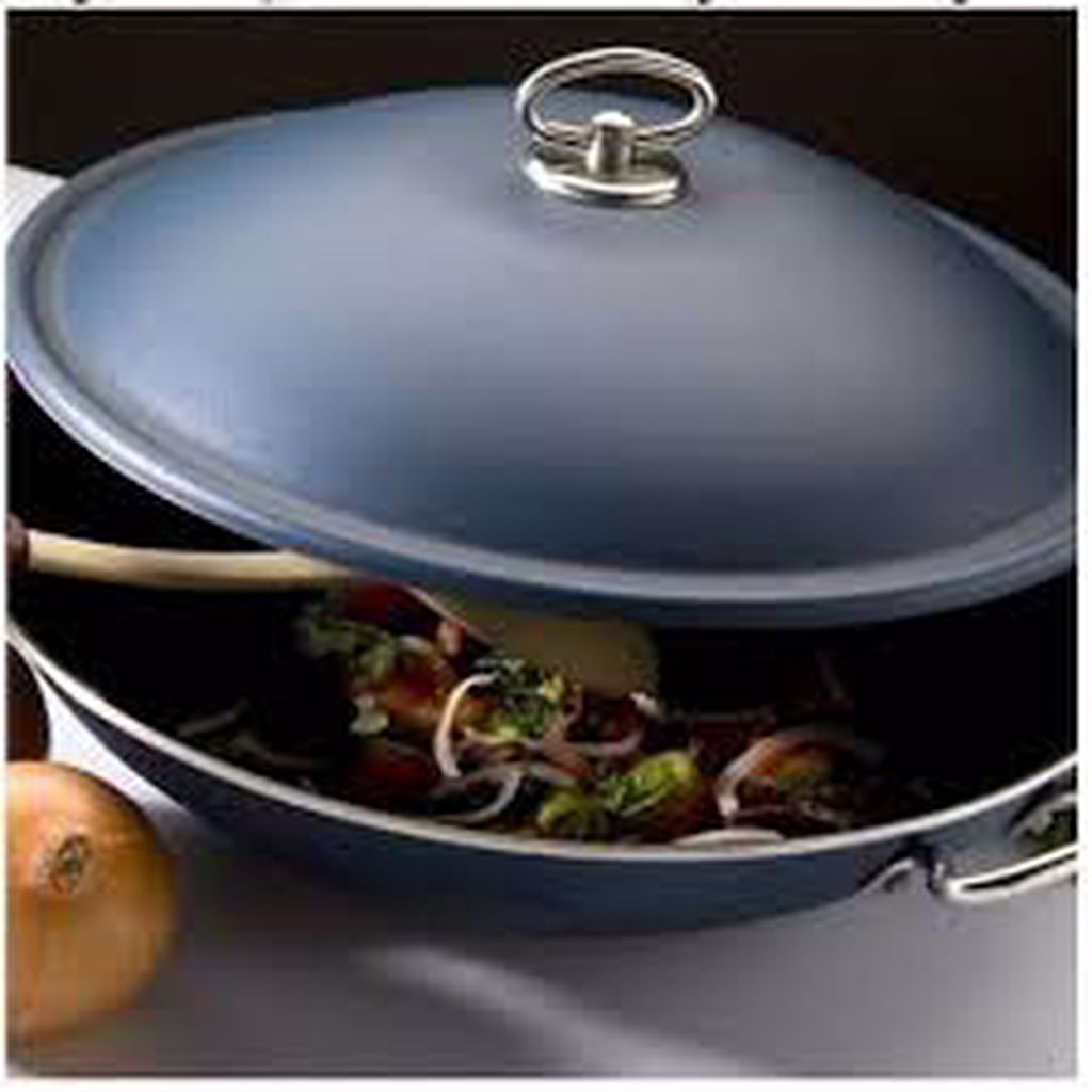 Mehtap non-stick 32cm wok med låg