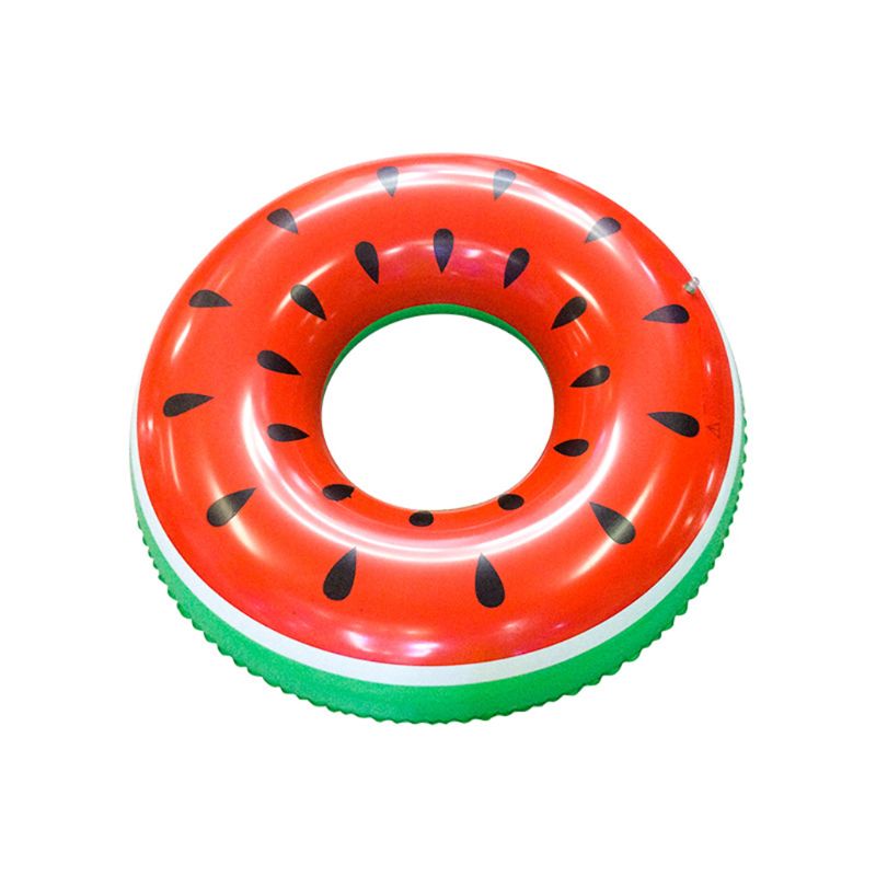 Safely Watermelon Inflatable Swimming Ring Float Pool Swim Circle Laps Beach Toy Y4UD: 01