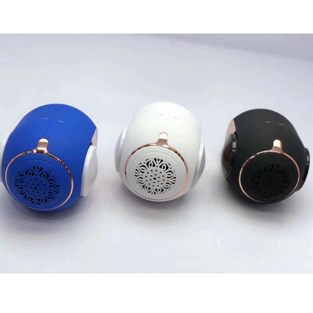 Altavoz inalámbrico Portátil con Bluetooth 4,2, Subwoofer redondo, recargable, con batería integrada, TF, MP3