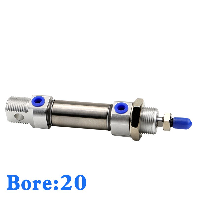 C85N Tipo SMC cilindro CD85N C85N 20-25-50-75-100-125-150-175-200-250-300 Mini cilindro neumático de doble efecto CD85N20-80 CD8