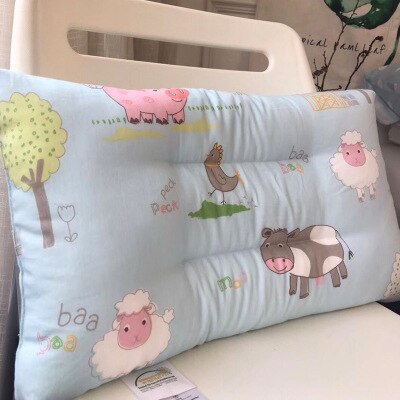 30 x 50 babyputer småbarn sengetøy puter bomull barn soveposisjoner gutt jente hodepute antirull støttepute bxx 058: Bxx 058- n