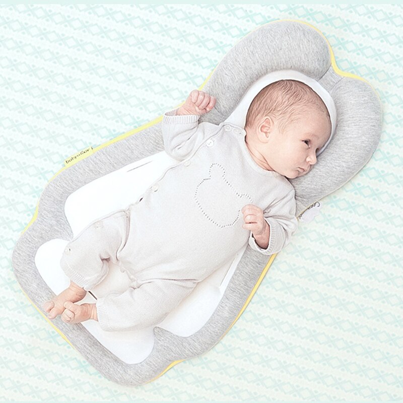 Baby nest bed multifunktionella barn spjälsäng lakan barnvagn matta bekväm mjuk nyfödd bionic cot bärbar bas pad sängkläder set