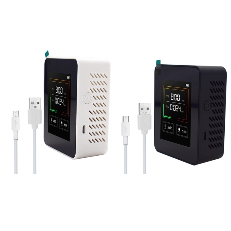 Carbon Dioxide Meter Carbon Dioxide Concentration Meter CO2 Air Purifier Air Detector Sensor Air CO2 Monitor