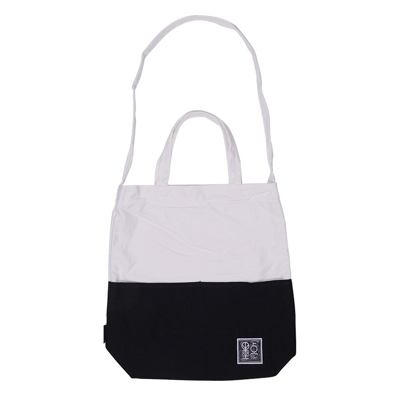 Women Canvas Tote Bags Plegable Student Tutorial Bag Environmental Storage Handbag Foldable Eco Grocery Shoulder Bags: DDB1004a
