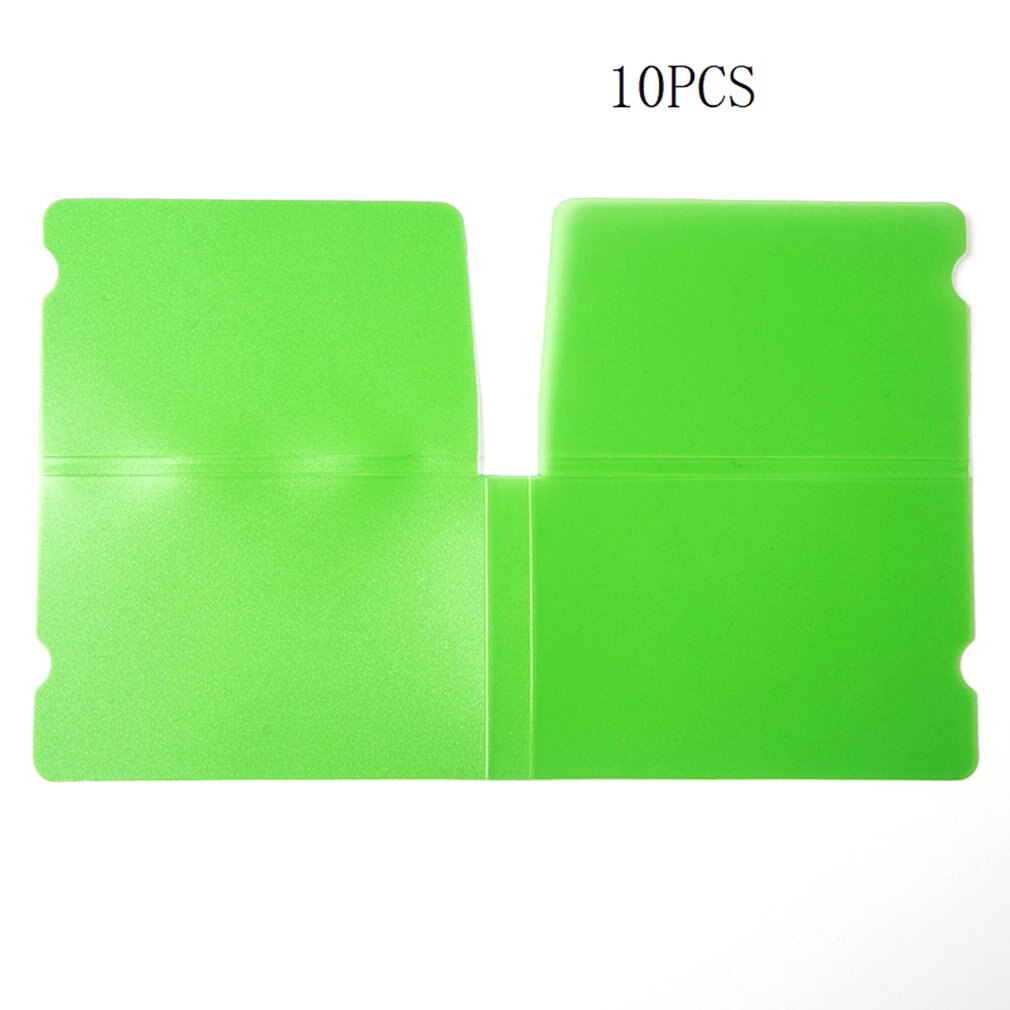 Mask storage clip Neutral foldable storage box disposable mask companion portable storage bag storage artifact: Green