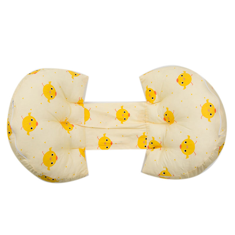 Oreiller d'allaitement pour femmes enceintes | Oreiller en forme de U multifonctionnel, taille latérale, oreiller levage d'estomac, fournitures de couchage: 02