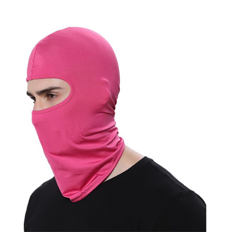 Cagoule de protection faciale en Lycra, chapeau, casquette de vélo, moto, cyclisme, couverture complète, été, respirant, Ultra soleil, protection UV: Color 9