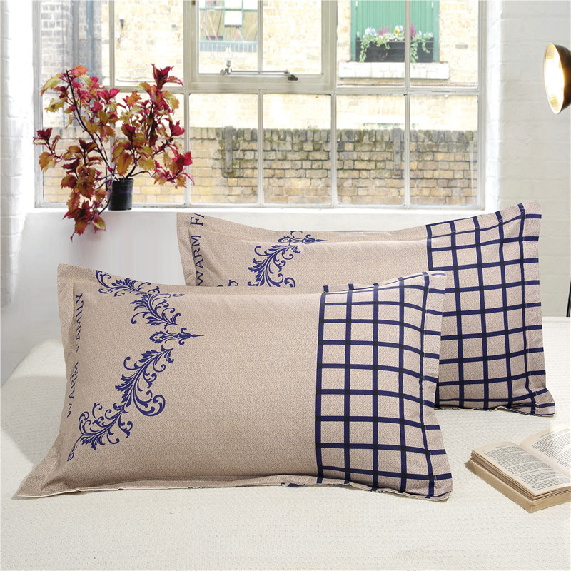 Housse de protection pour chambre à coucher | 1 pièce, 48cm * 74cm, tissu Floral de beauté, 100% Polyester, pour parure de chambre à coucher, 8, 50