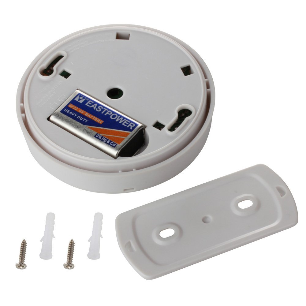 (1 PCS) Fire Alarm 2262 chip 433Mhz Frequency Wireless Smoke Sensor Home Factory Ware House Safe Protection System accessories