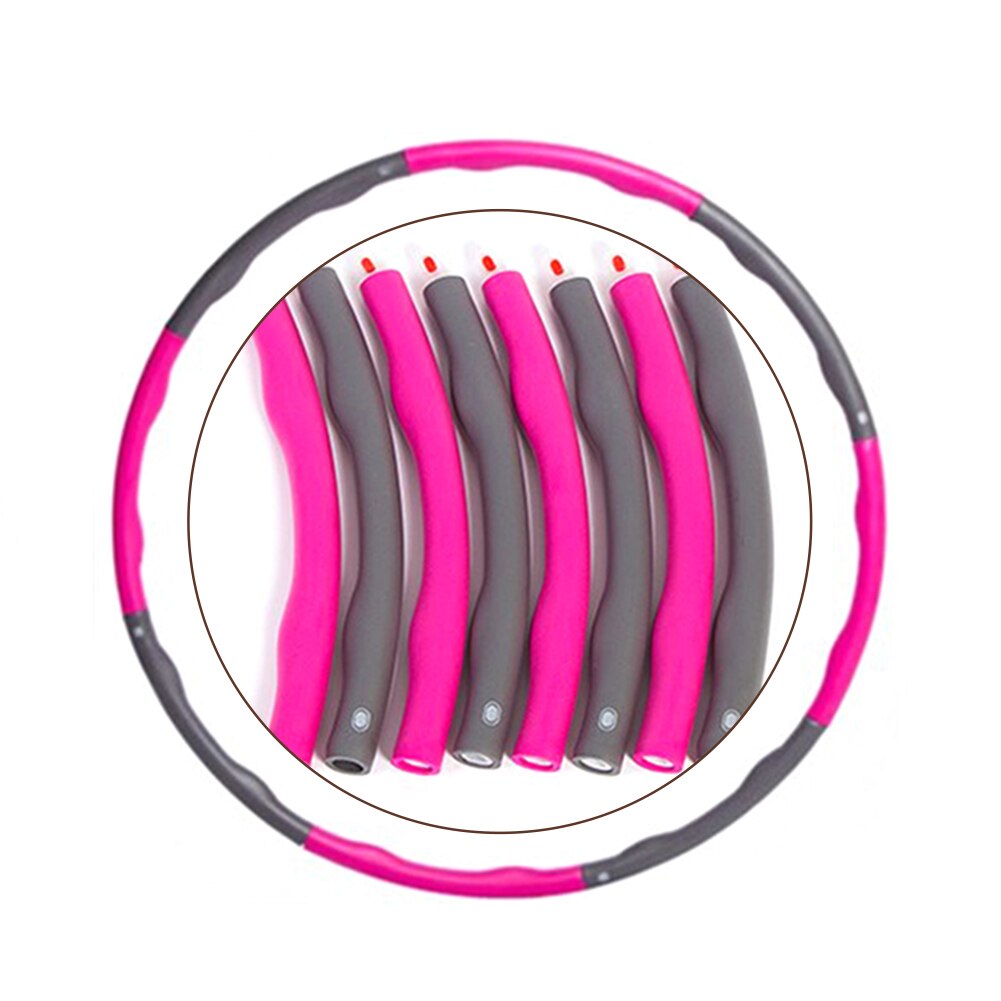 Cintura fitness círculo ajustável macio estofamento ponderada anel espuma amortecimento para casa ginásio equipamentos de exercício abdominal