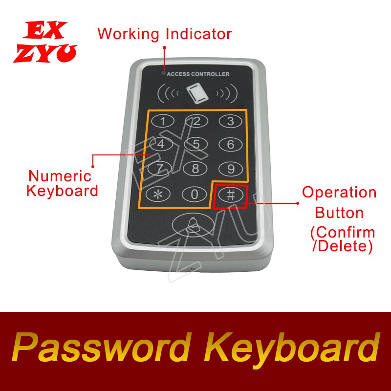 Password Keyboard real life escape room props using keyboard to enter password and get clues