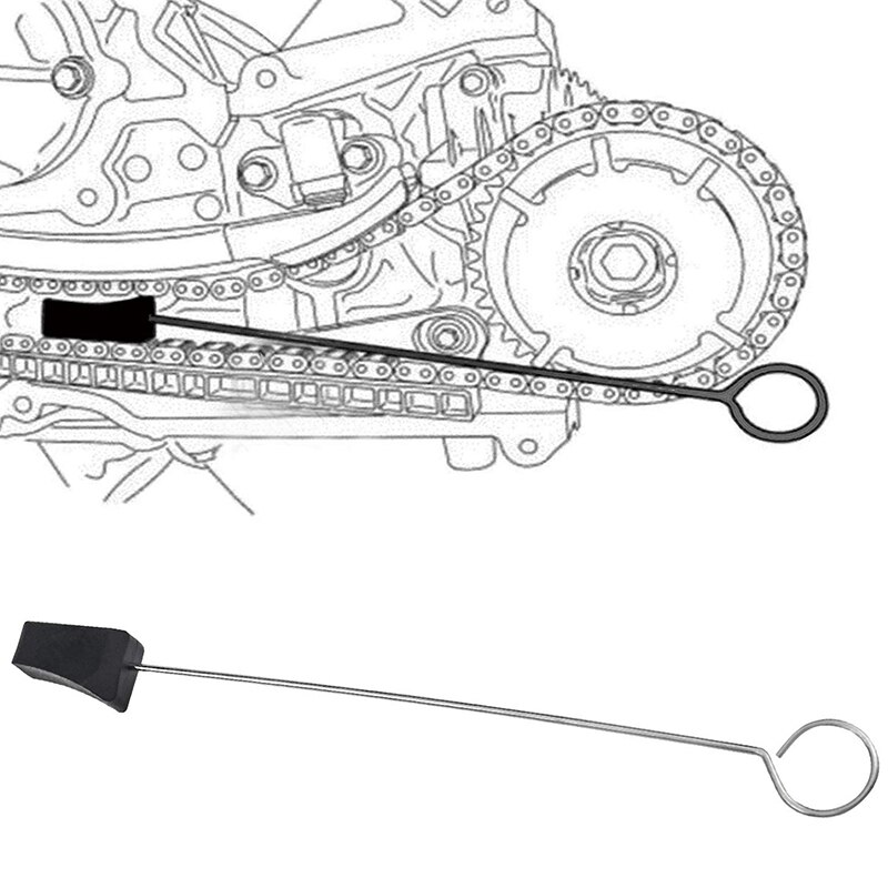 for Ford 4.6L/5.4L 3V Cam Phaser Holding Tool & Crankshaft Positioning Wrench Holder & Timing Chain Locking Wedge Tool