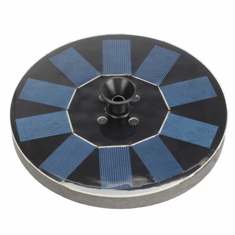 Drijvende Solar Fontein 1.4W Solar Fontein Met Verlichting Voor Vijver Voor Tuin