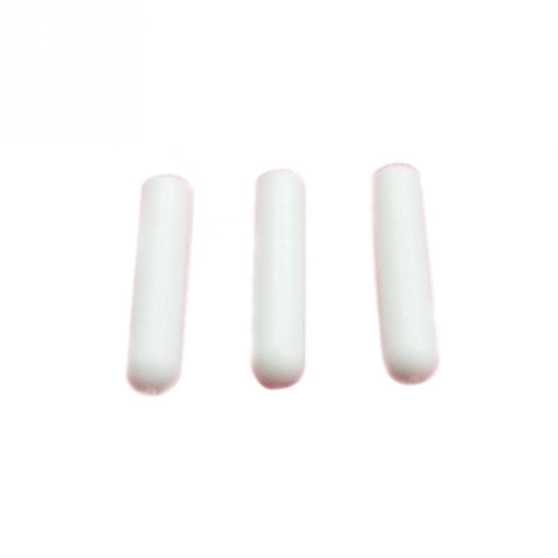 100 kpl/setti kengännauhan pään vaihtokärki kengännauhojen päihin lenkkarit luotikiilat pyöreät korjaustarvikkeet sylinterin muoto: Valkoinen