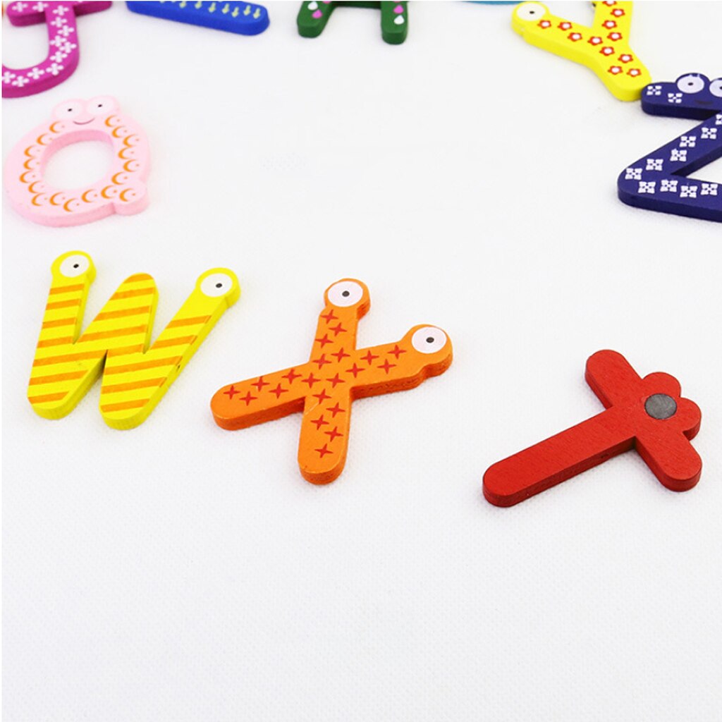 Magnet Letters for Educating Kids Preschool Learning Spelling Baby Counting Educational Alphabet Refrigerator Magnets