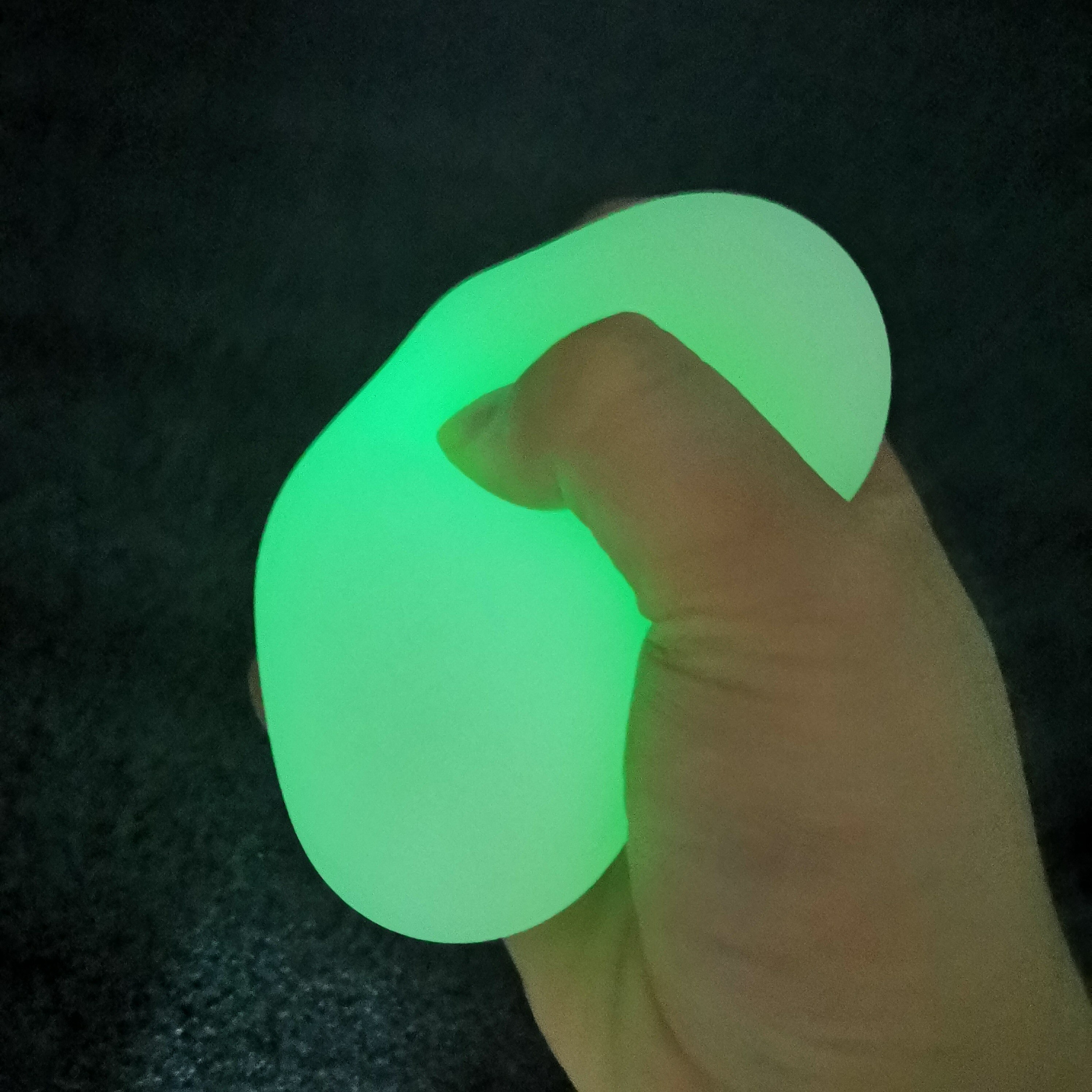 Stress Ball Glow In The Dark Toys Night Luminous Squeeze Toy Slow Rising Lights Squishy Ball Antistress Birthday Kids Toys