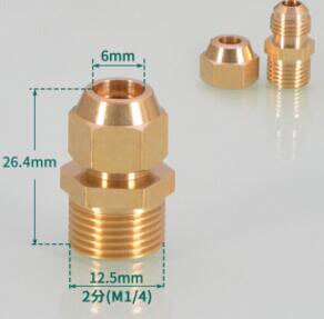 A/C copper adapter air conditioner parts: B6